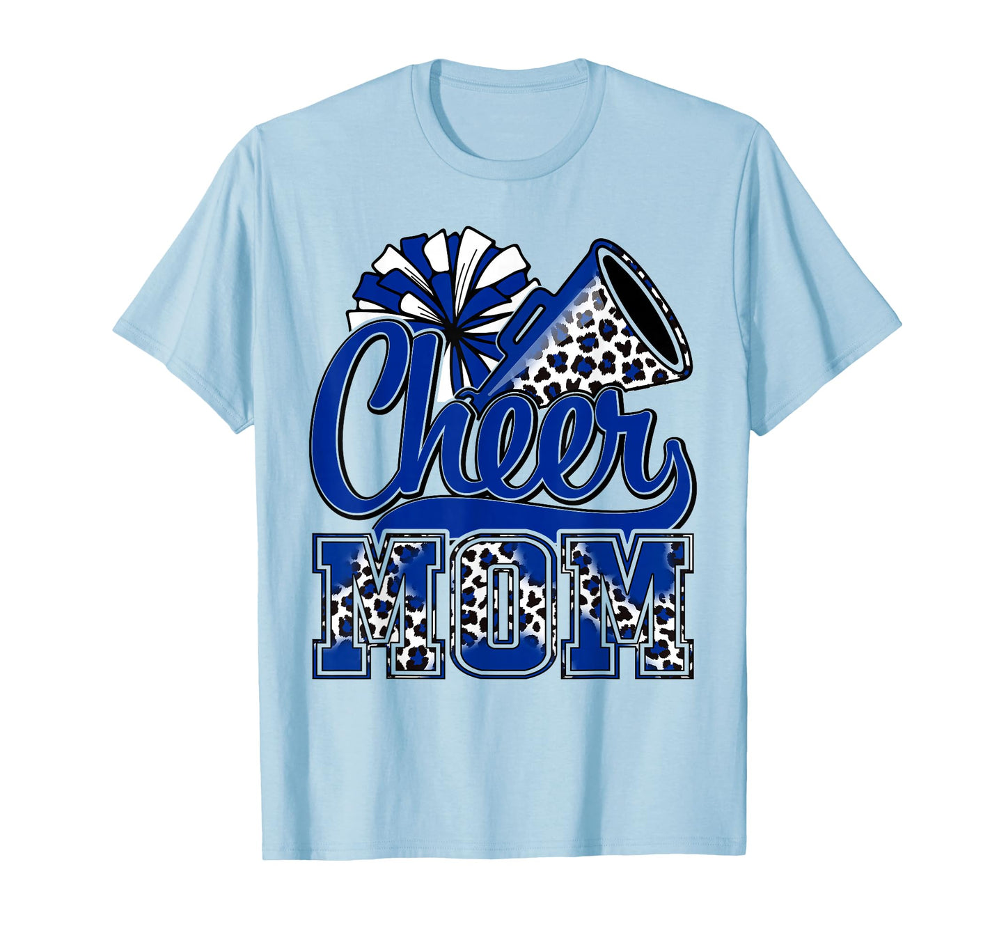 Cheer Mom Cheerleader Mom Cheer Mama Biggest Fan Mothers Day T-Shirt