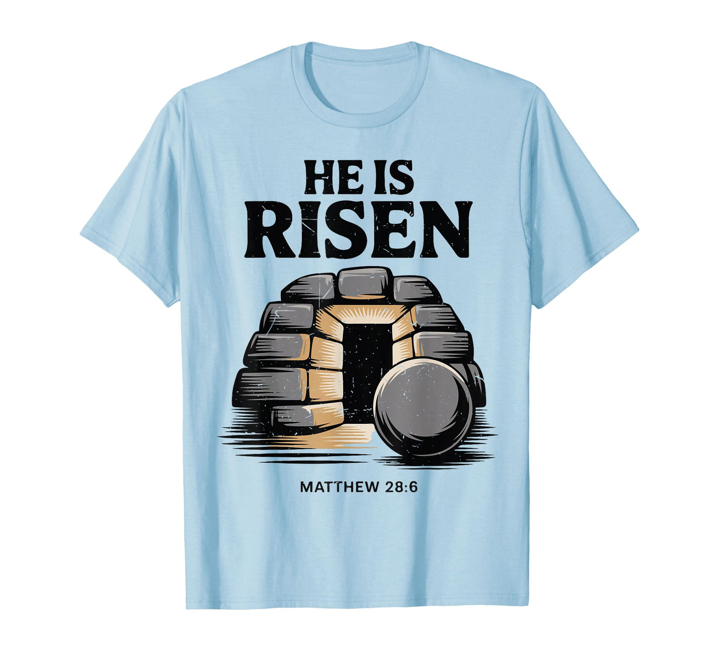 He is Risen Jesus Resurrection Easter Day Outfit Baby Boy T-Shirt