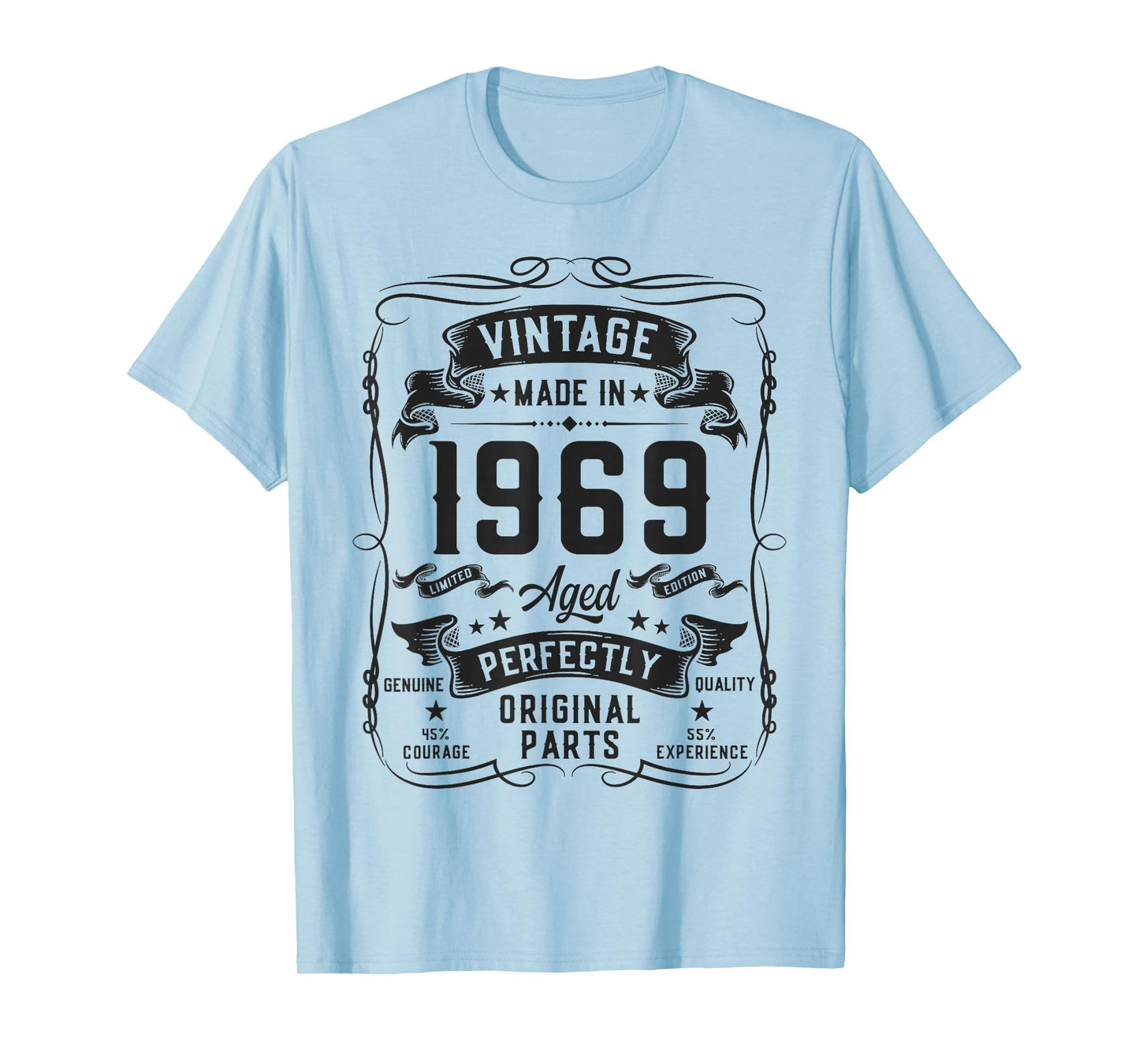 Vintage 1969 57yr 57th Birthday Gifts for Men 57 Years Old T-Shirt