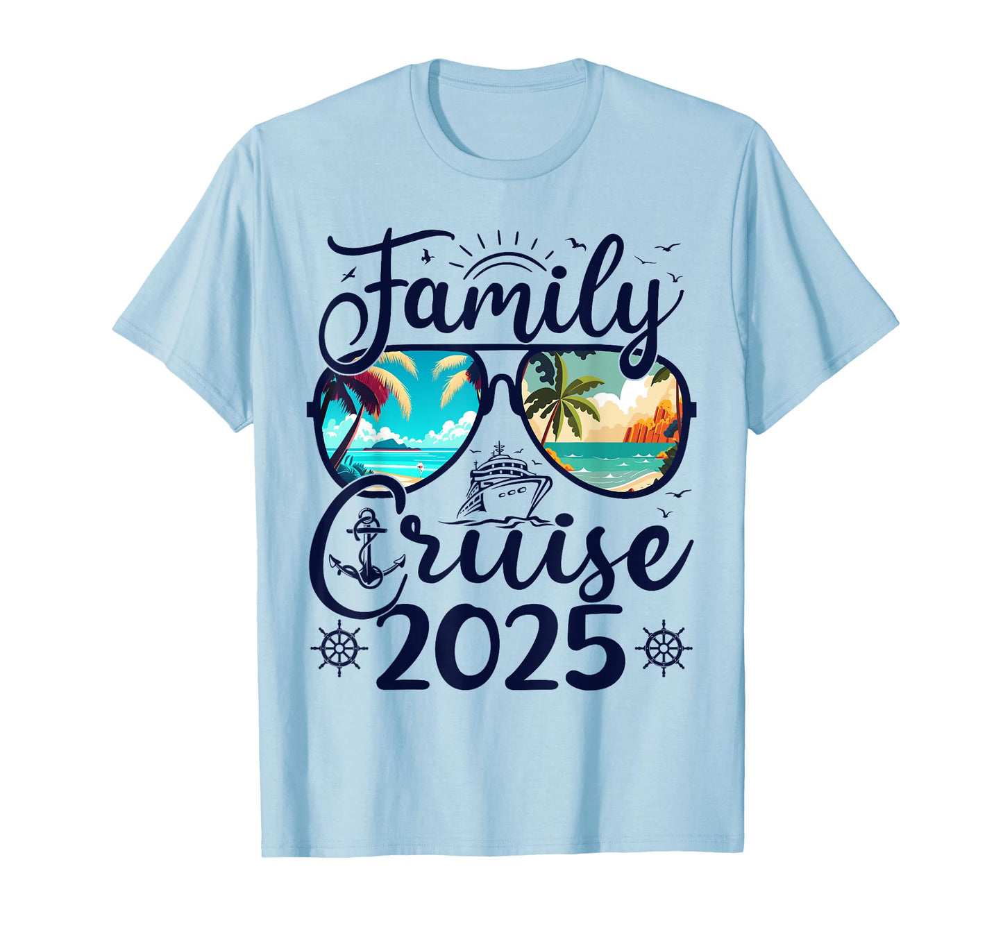 Family Cruise 2025 Summer Vacation Matching Family Cruise Men Women Kids T-Shirt