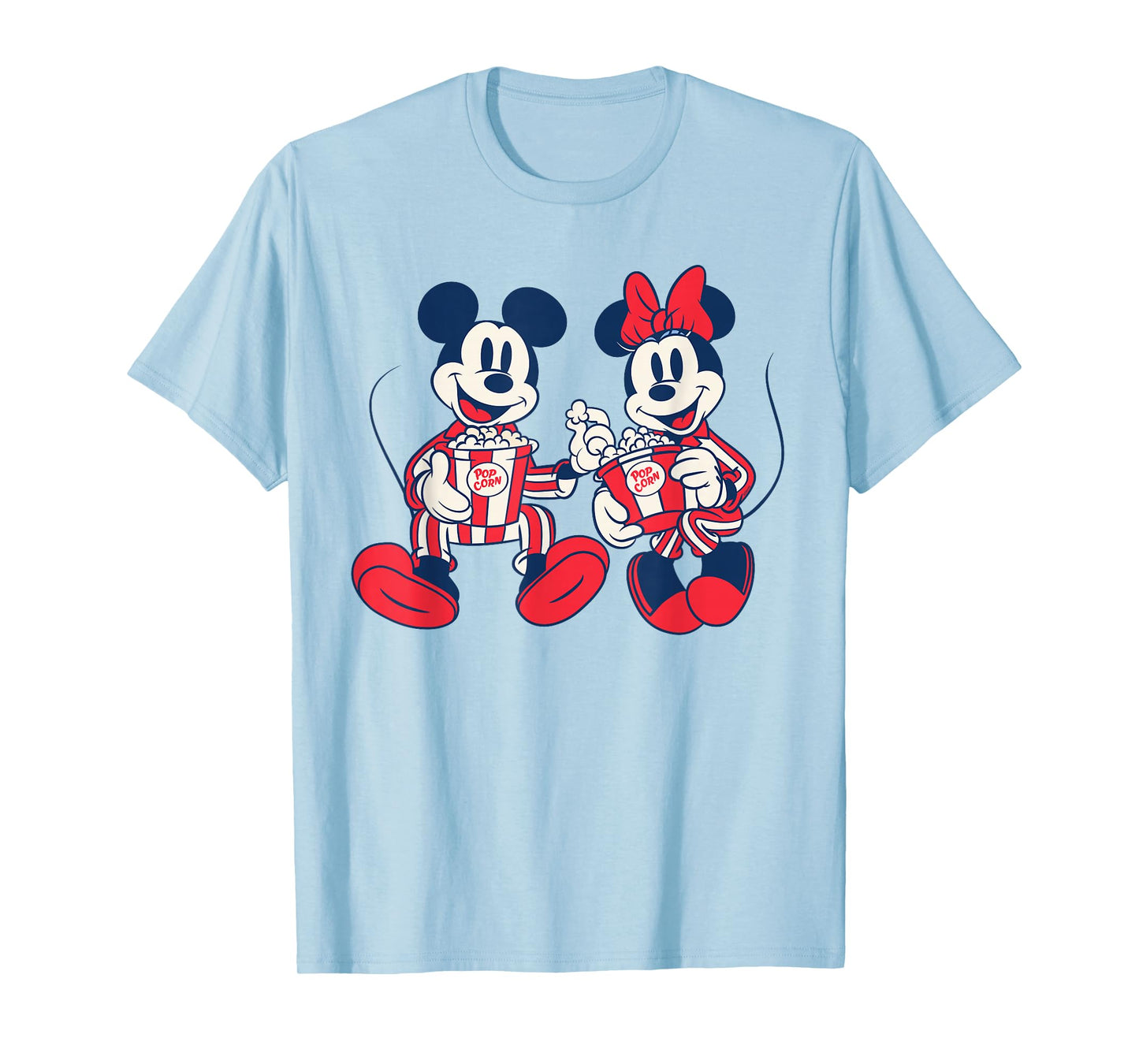 Disney Mickey & Minnie Pajamas and Popcorn Cozy PJs Night T-Shirt