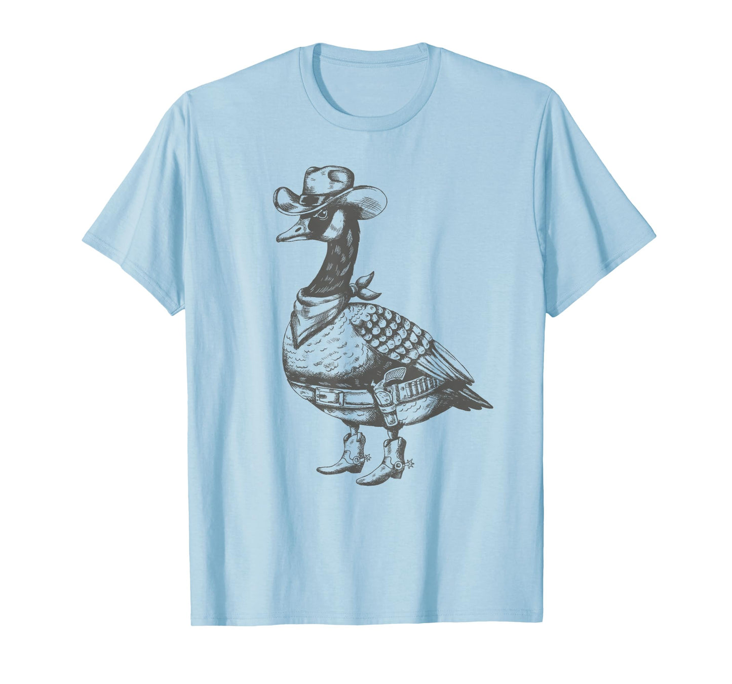 Vintage Cowboy Goose Shirt - Go On Now Git Canadian Goose T-Shirt