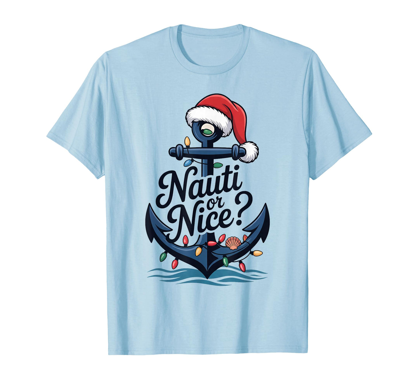 Nauti or Nice Christmas T-Shirt