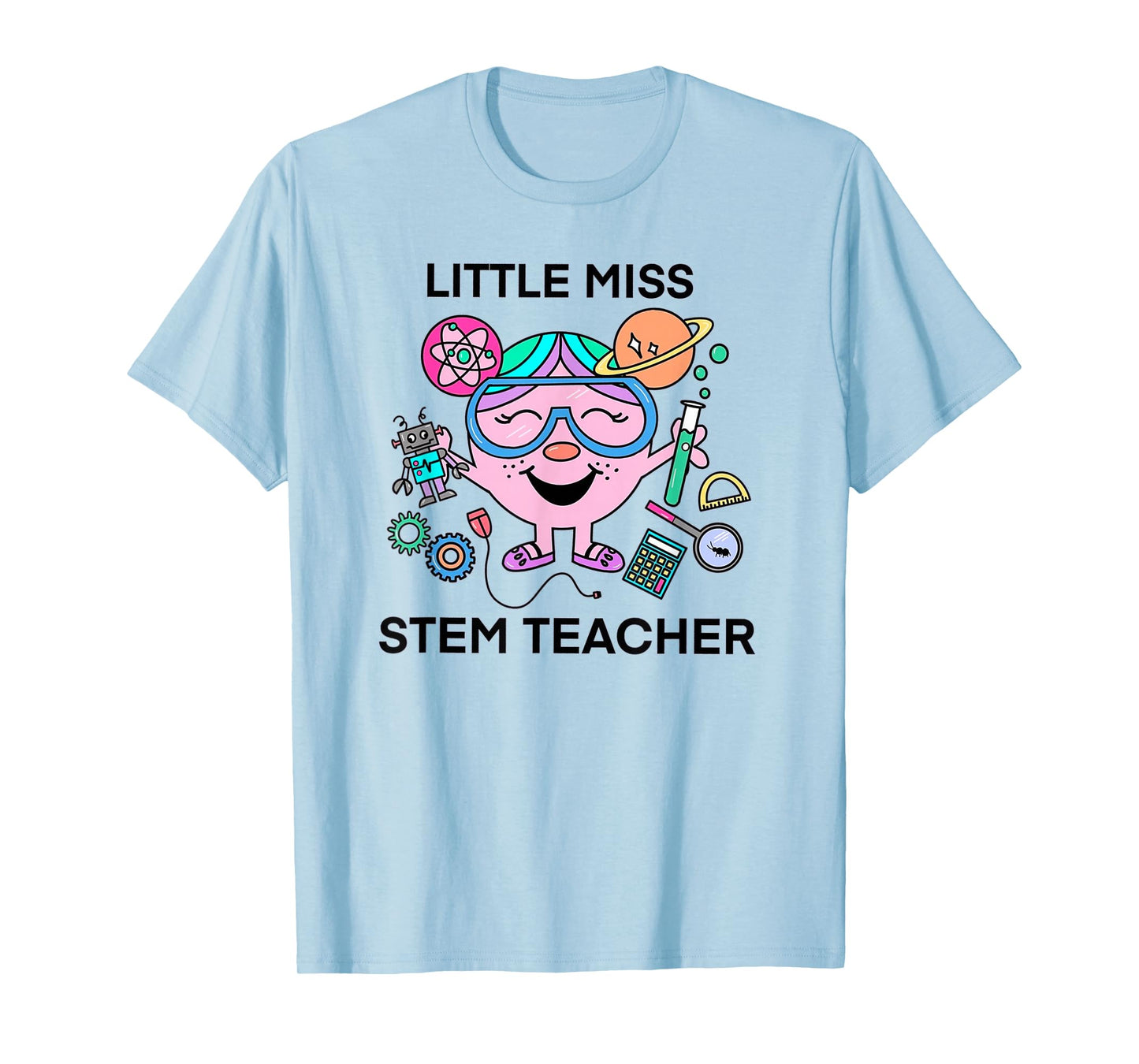 Little Miss Stem Teacher T-Shirt