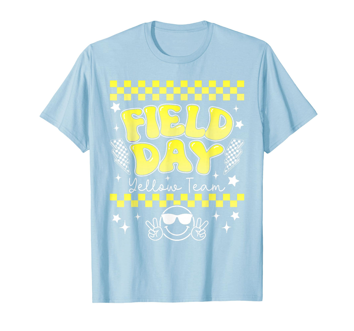 Color Game Competition Field Day Yellow Team Men Women Kid T-Shirt