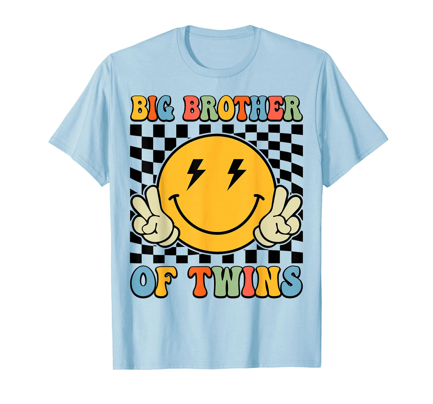 Big Brother Of Twins Older Brother of Twin Announcement T-Shirt