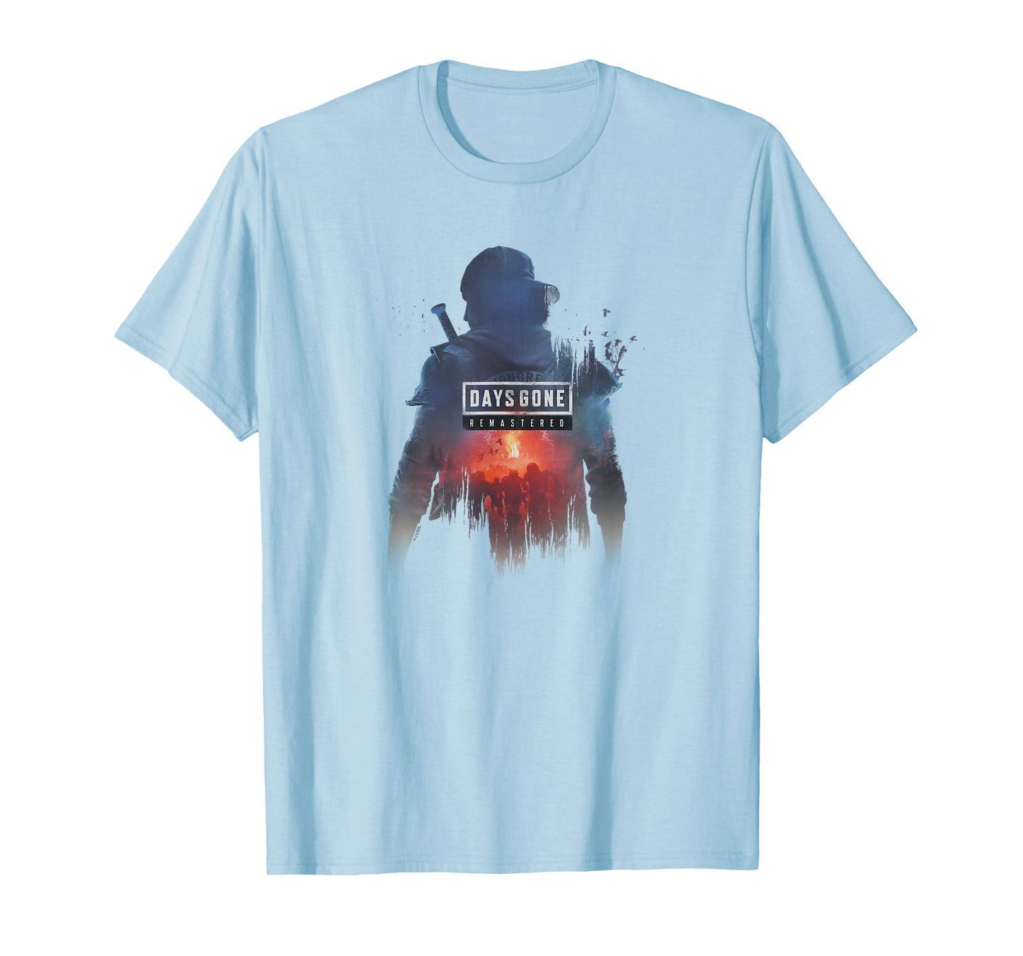 Days Gone Remastered Ready To Fight Big Chest Poster T-Shirt