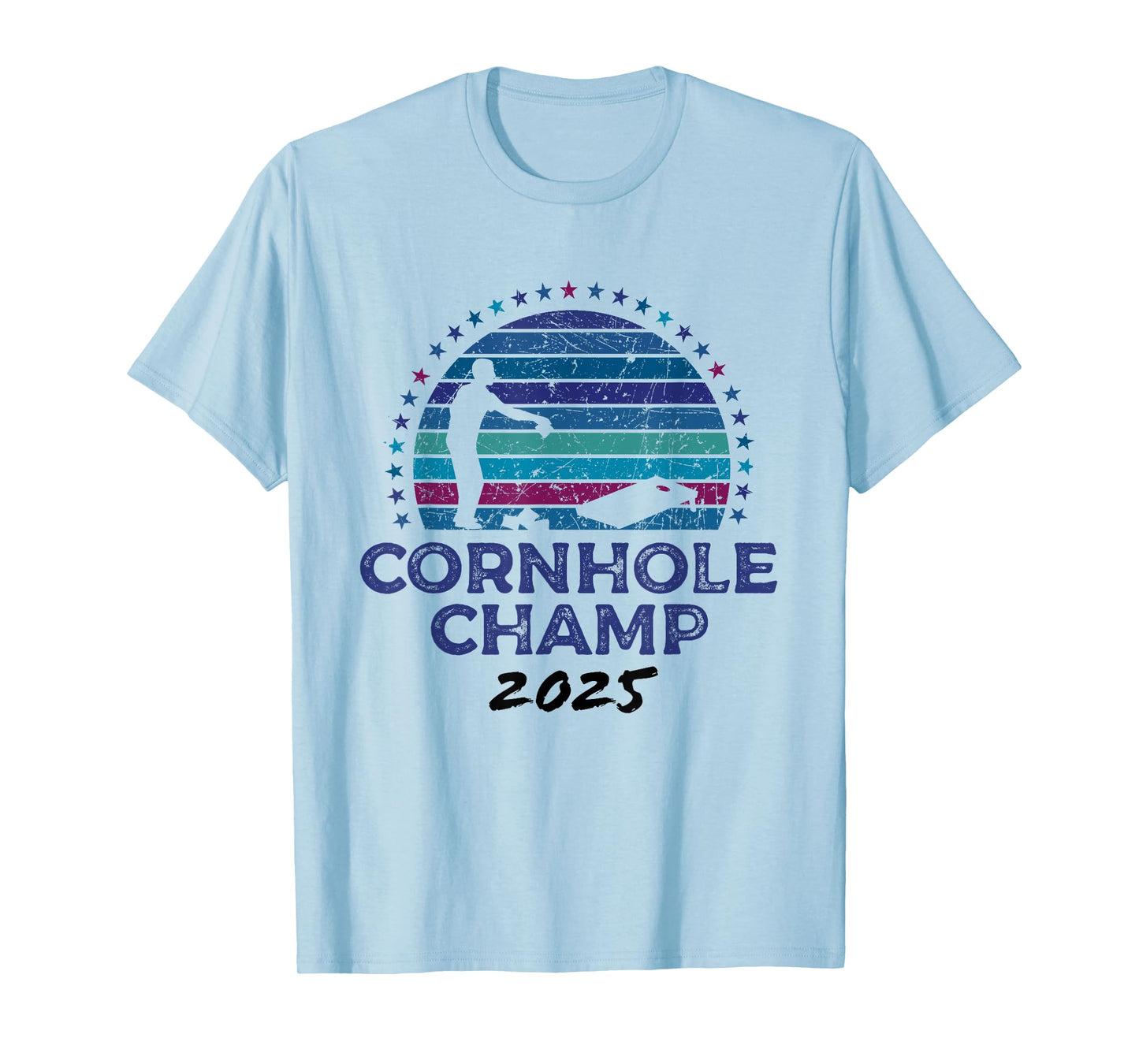 Cornhole Champion 2025, Cornhole Bags Tournament Winner T-Shirt