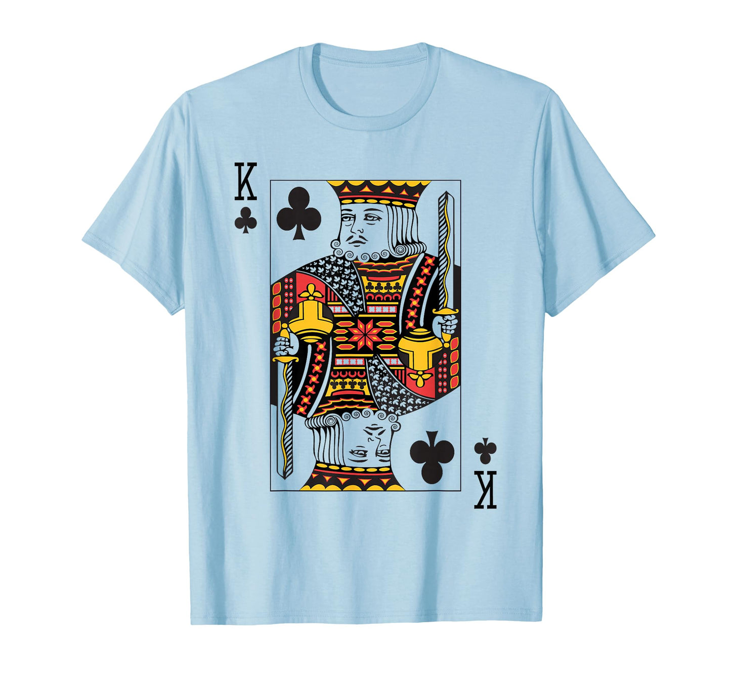 King of Clubs | Royal Flush Group Costume Playing Card T-Shirt