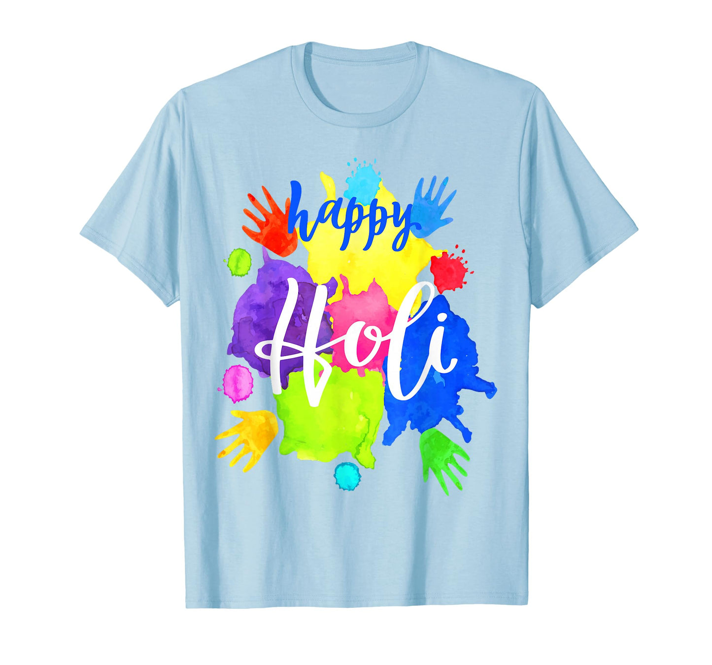 Happy Holi t Shirts Holi Festival India Color Hindu Kids Men T-Shirt