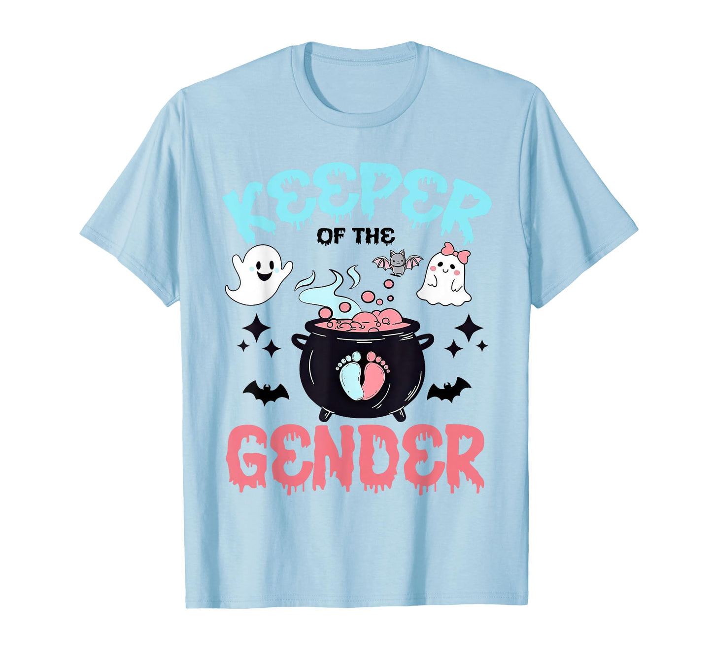 Boo-y Or Ghoul Gender Reveal Shirt Keeper of The Gender T-Shirt