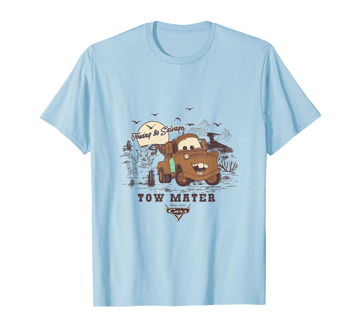 Disney Pixar Cars Tow Mater Towing and Salvage T-Shirt