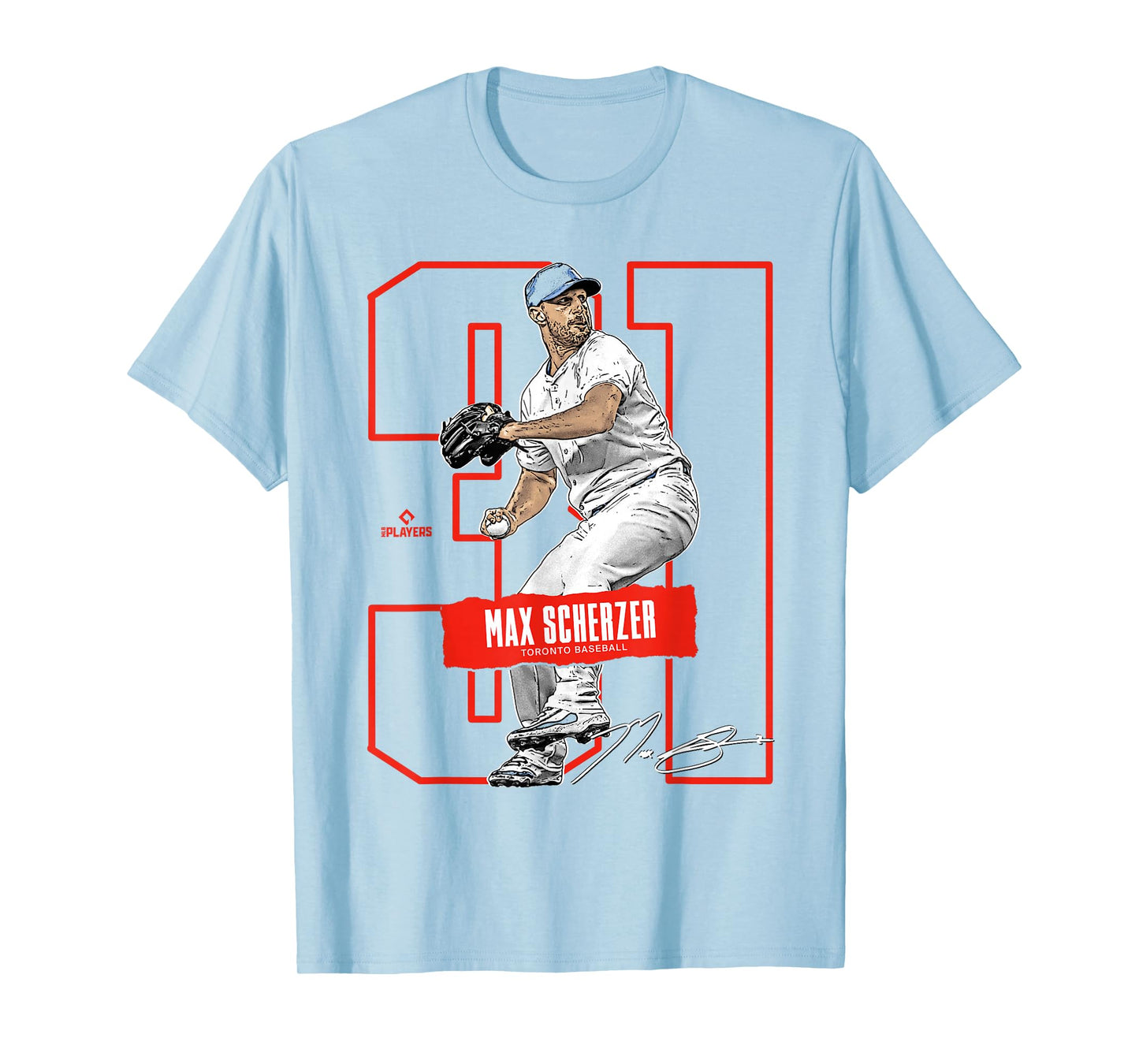 Max Scherzer | Toronto Baseball Players | MLBMAX301N T-Shirt