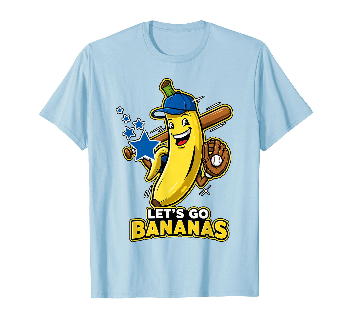 Funny Banana Shirts Gift Fruit Lovers Boys Lets Go Bananas T-Shirt