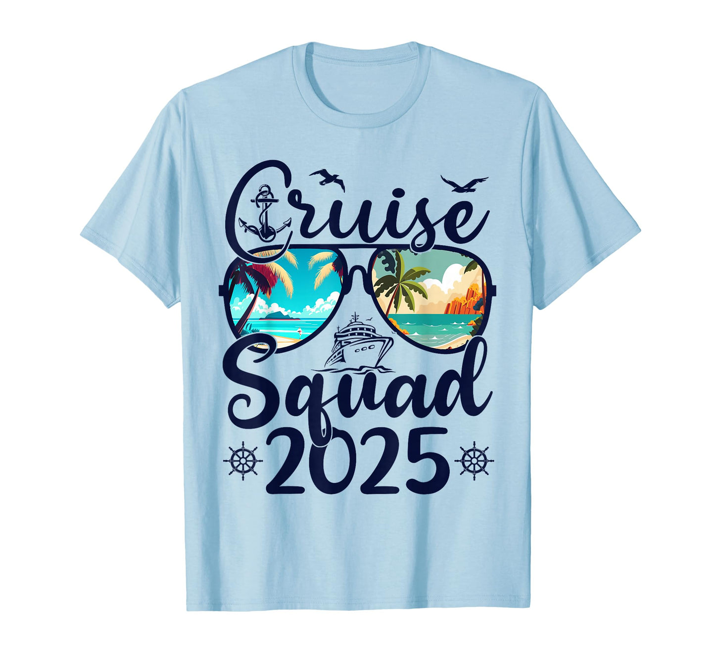 Cruise Squad 2025 Summer Vacation Matching Family Cruise T-Shirt
