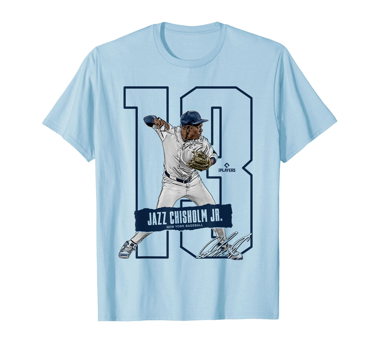 Jazz Chisholm | New York Baseball Players | MLBJAZ302N T-Shirt