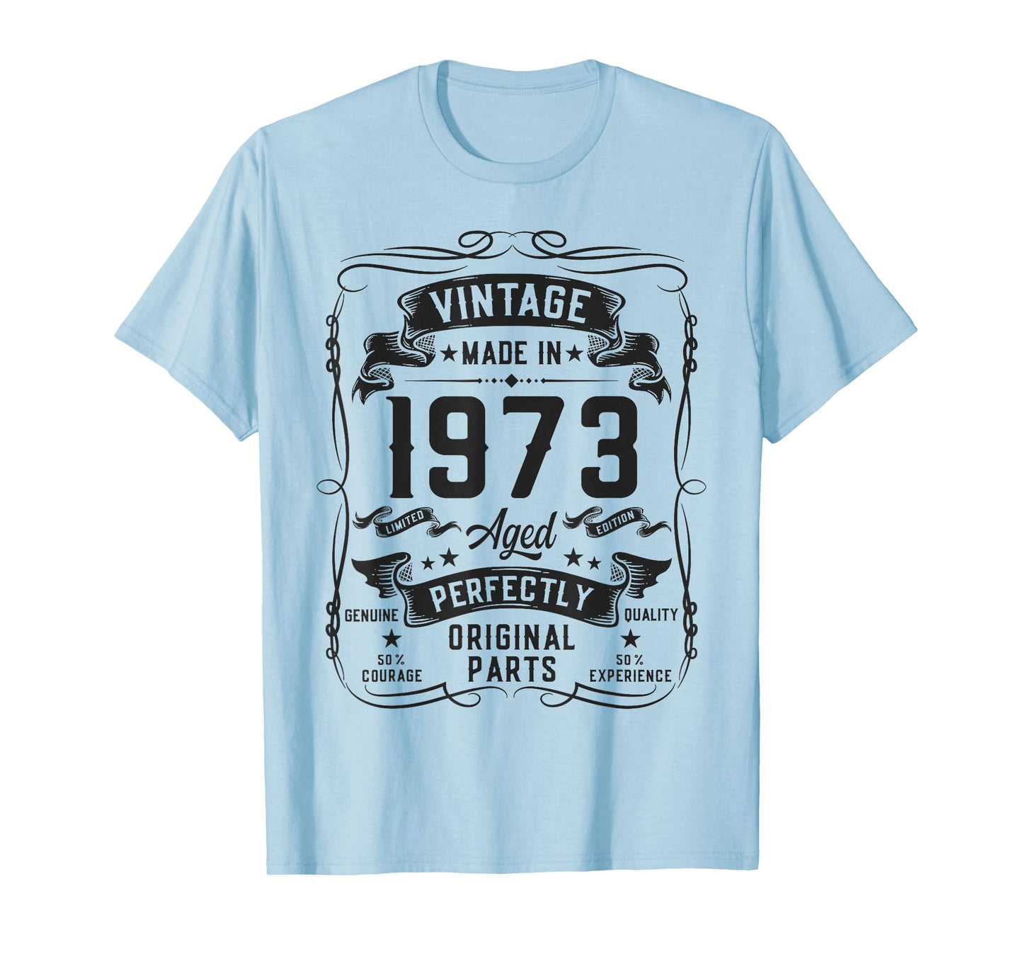 Vintage 1973 53yr 53rd Birthday Gifts for Men 53 Years Old T-Shirt