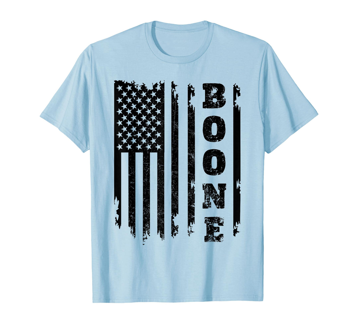 Boone Family Name I Love Boone Personalized Vintage T-Shirt