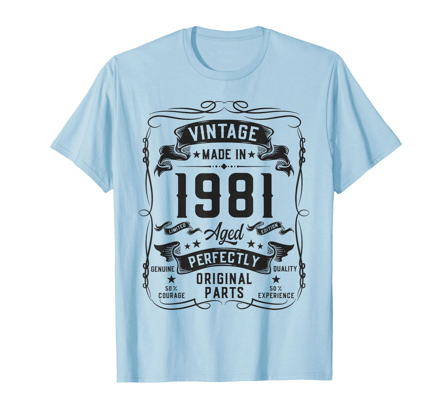 Vintage 1981 45yr 45th Birthday Gifts for Men 45 Years Old T-Shirt