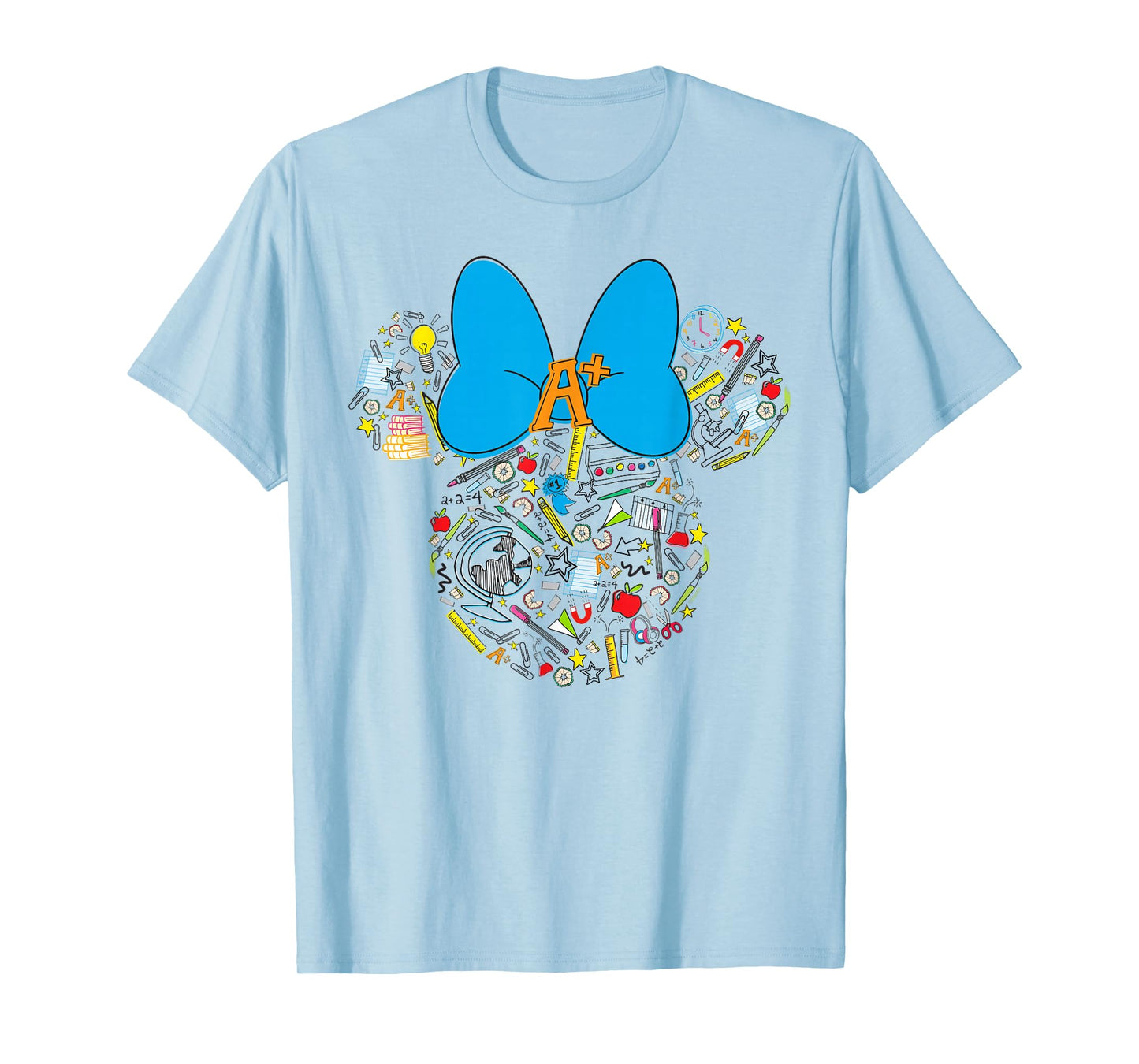 Disney Minnie Mouse Icon First 100 Days of School 100th Day T-Shirt