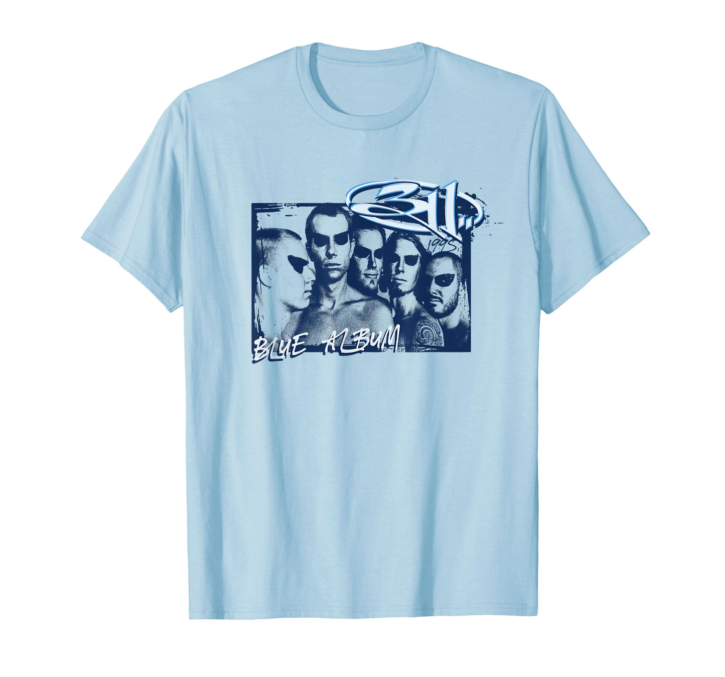 Official 311 Blue Album T-Shirt