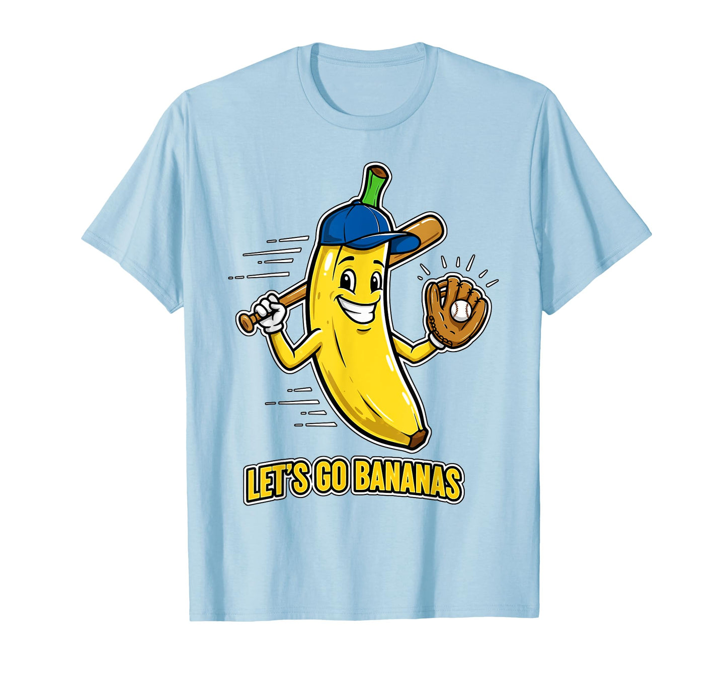 Funny Banana Shirts Gift Fruit Lovers Boys Lets Go Bananas T-Shirt