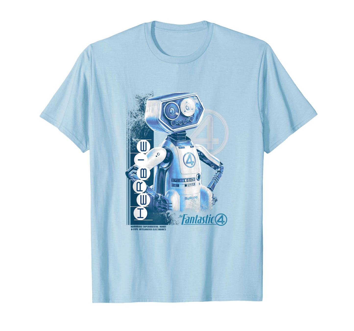 Marvel The Fantastic Four: First Steps Herbie Vintage T-Shirt