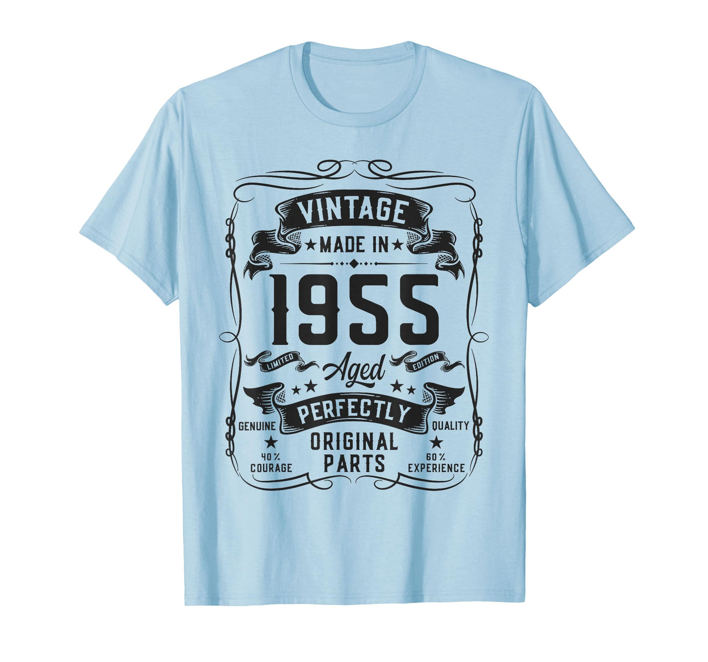 Vintage 1955 71yr 71st Birthday Gifts for Men 71 Years Old T-Shirt