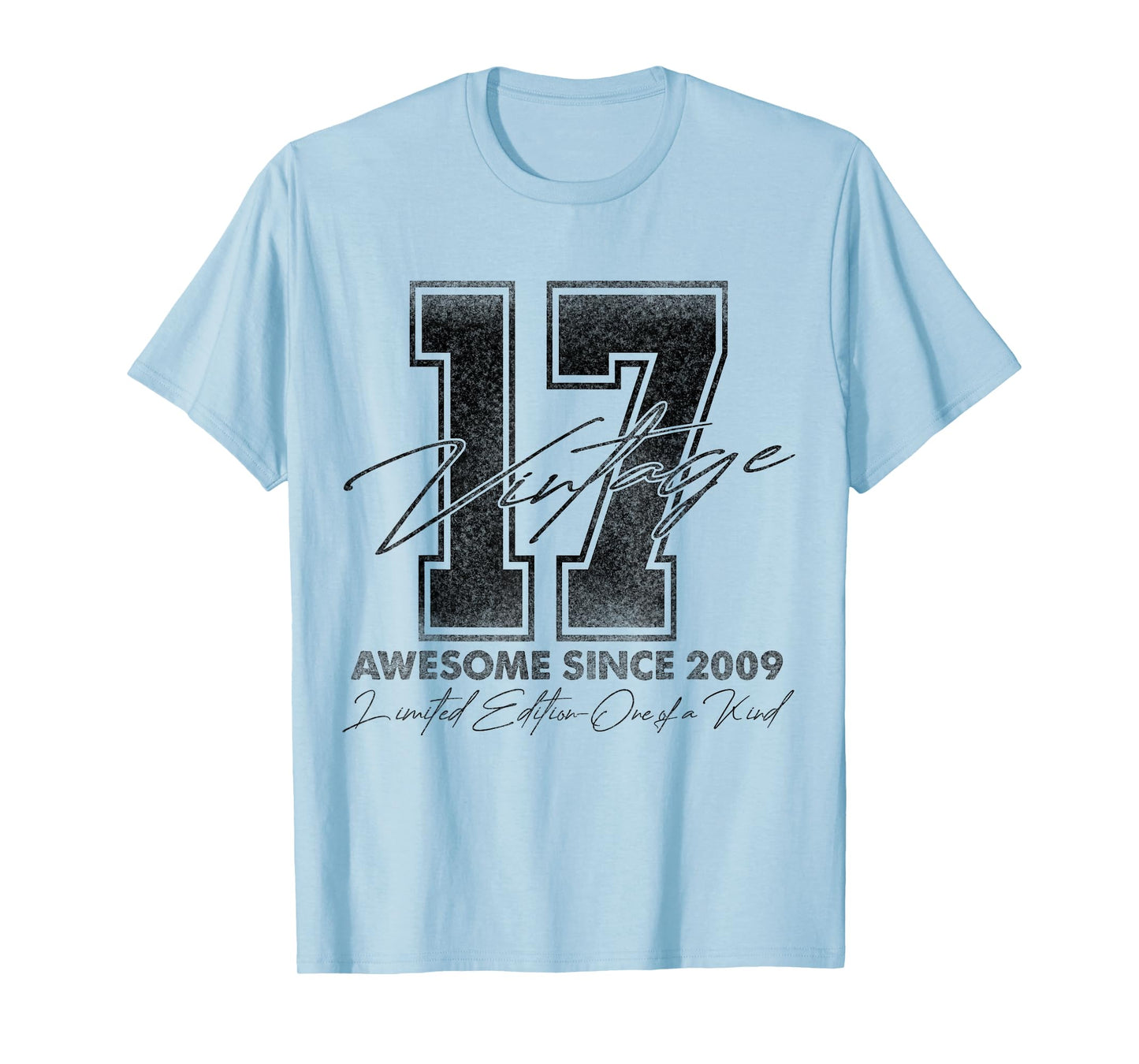 17 Year Old Gifts Vintage 2009 Limited Edition 17th Birthday T-Shirt
