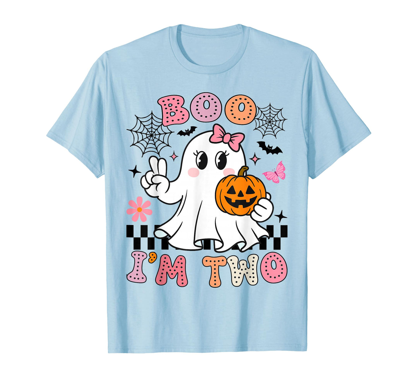 Halloween Birthday Boo im Two Groovy Birthday Outfit T-Shirt