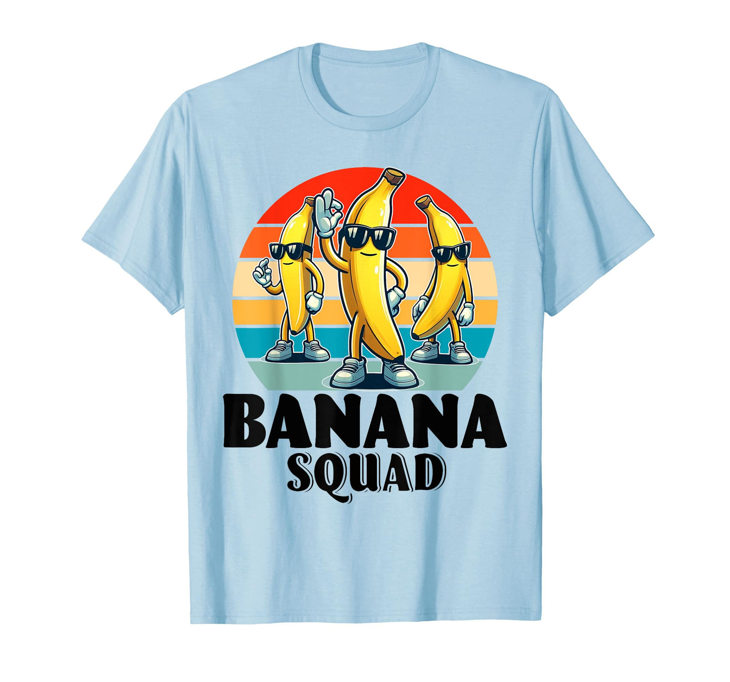 Bananas Shirt Men Women Cute Banana Gifts Funny Banana Squad T-Shirt