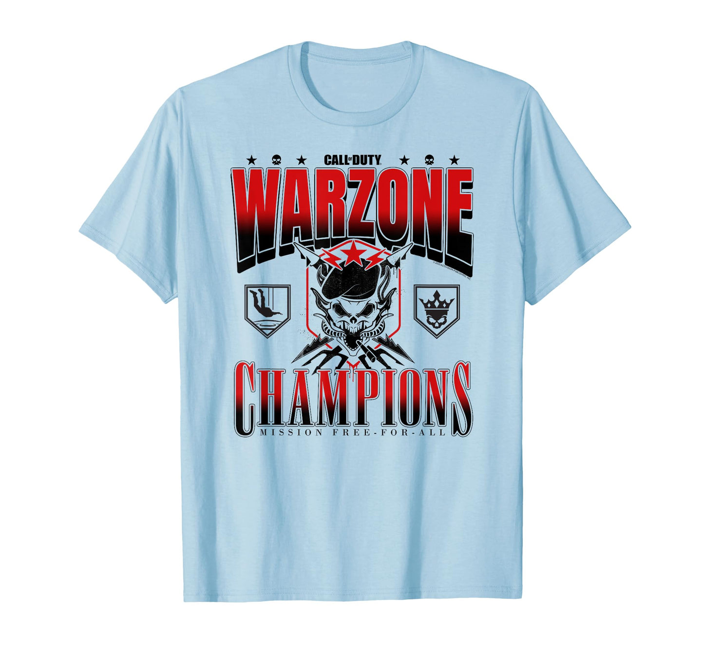 Call of Duty Warzone Champions Retro Video Game T-Shirt