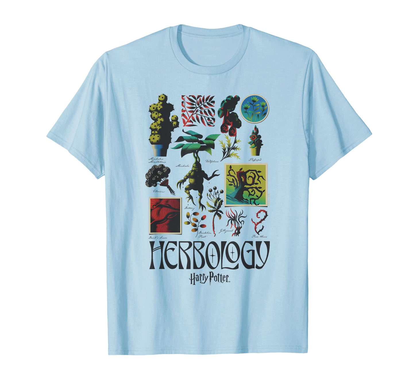 Harry Potter Herbology Textbook T-Shirt