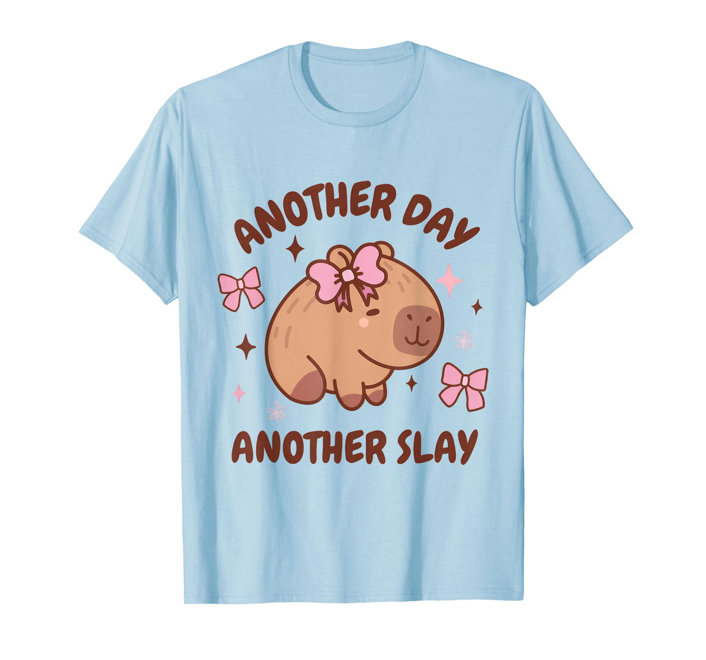 Another Day Another Slay Cute Capybara Lover Kawaii Amine T-Shirt