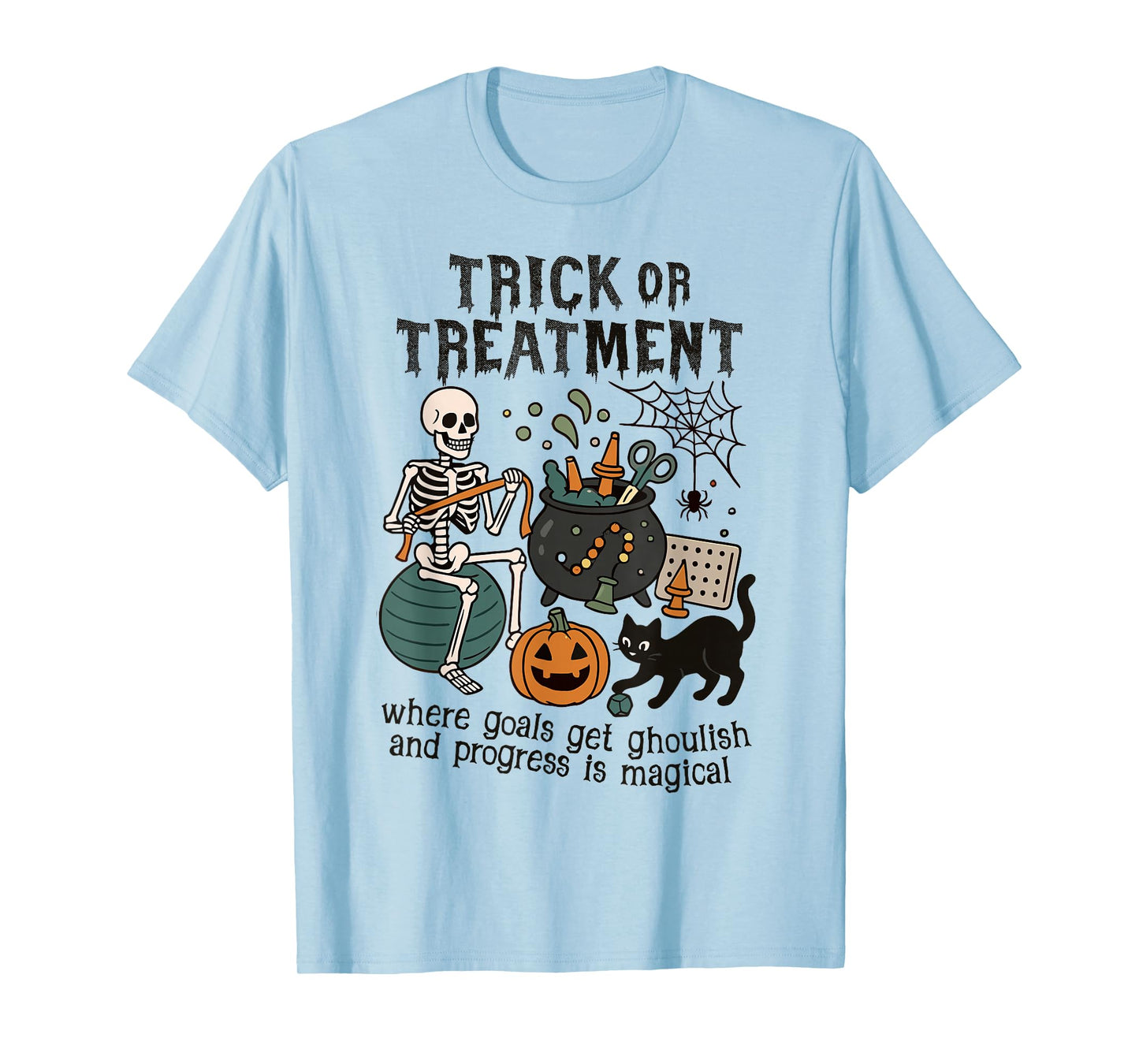 Trick or Treatment OT Halloween Funny Occupational Therapy T-Shirt