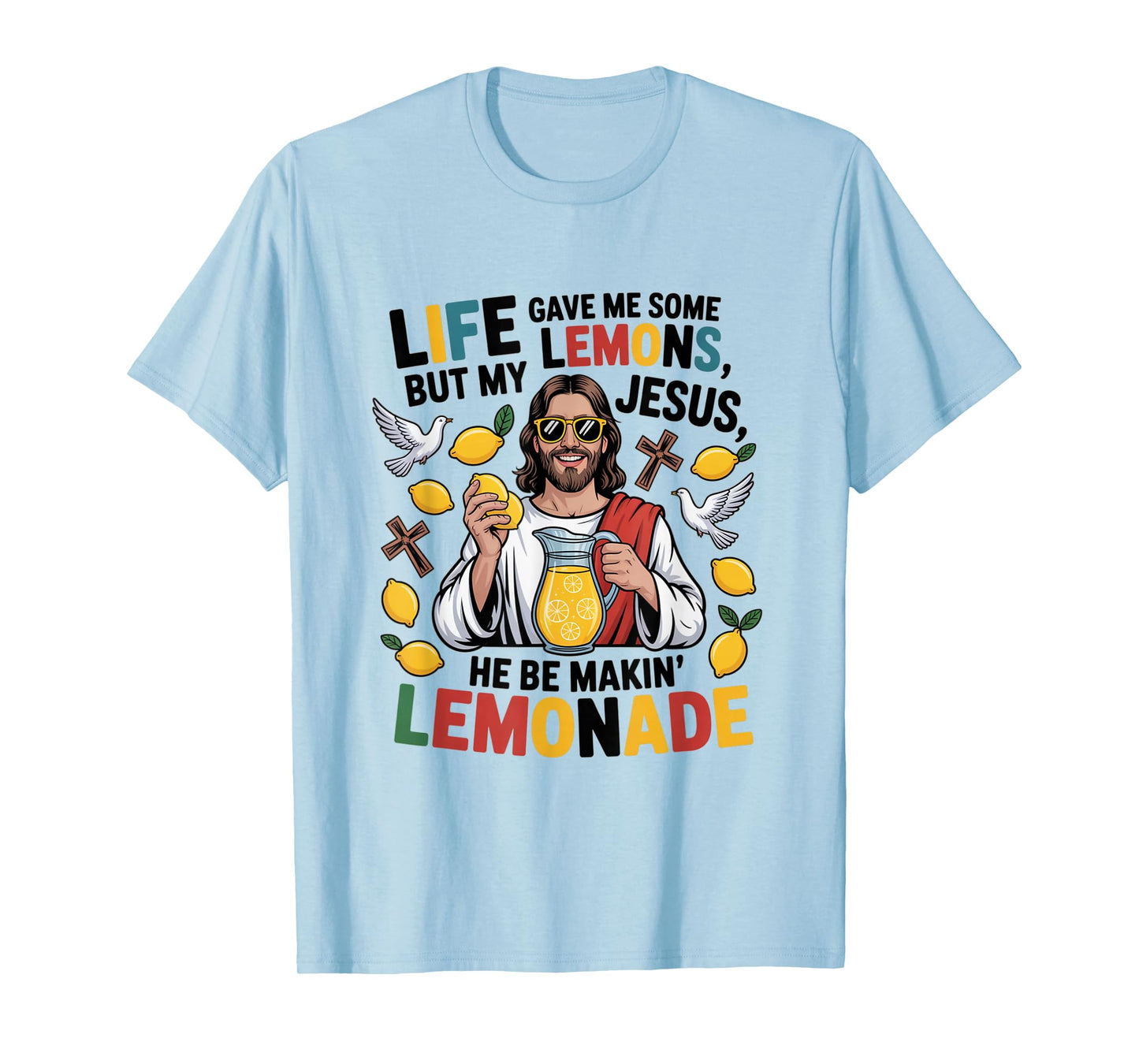Cute Retro Christian Faith My Jesus he be Makin Lemonade T-Shirt