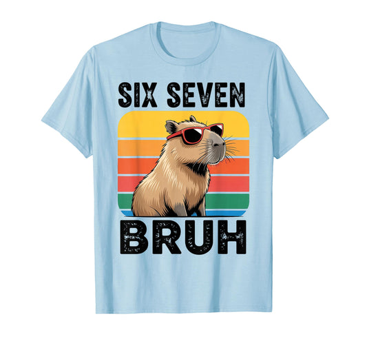 Six Seven Bruh 67 Capybara T-Shirt