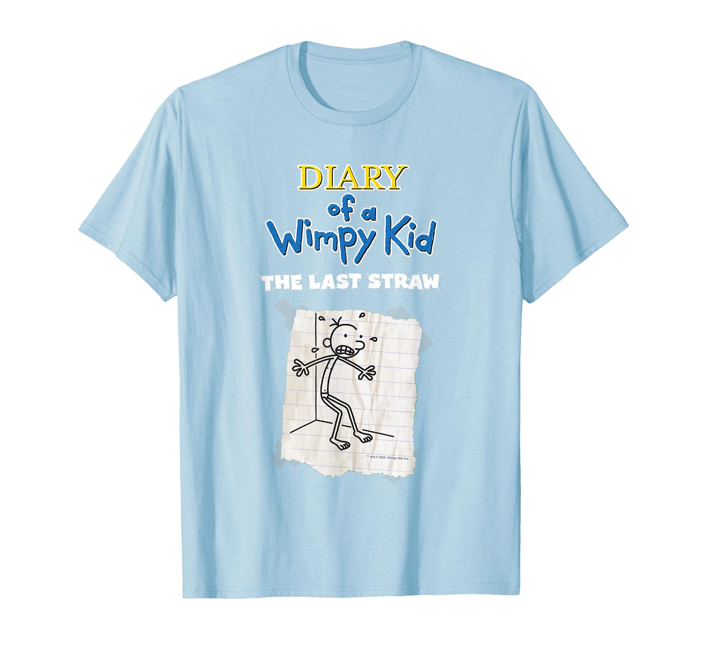 Diary of a Wimpy Kid The Last Straw Cover T-Shirt