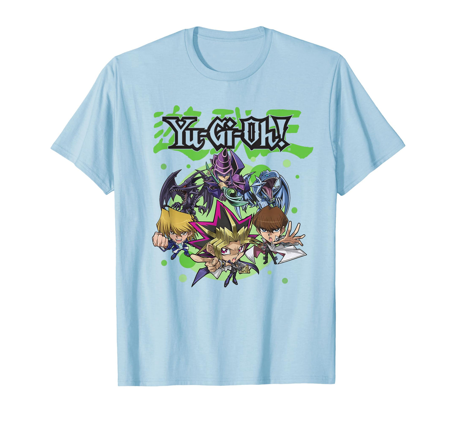 Yu-Gi-Oh! Duel Monsters Colorful Chibi Characters Anime T-Shirt