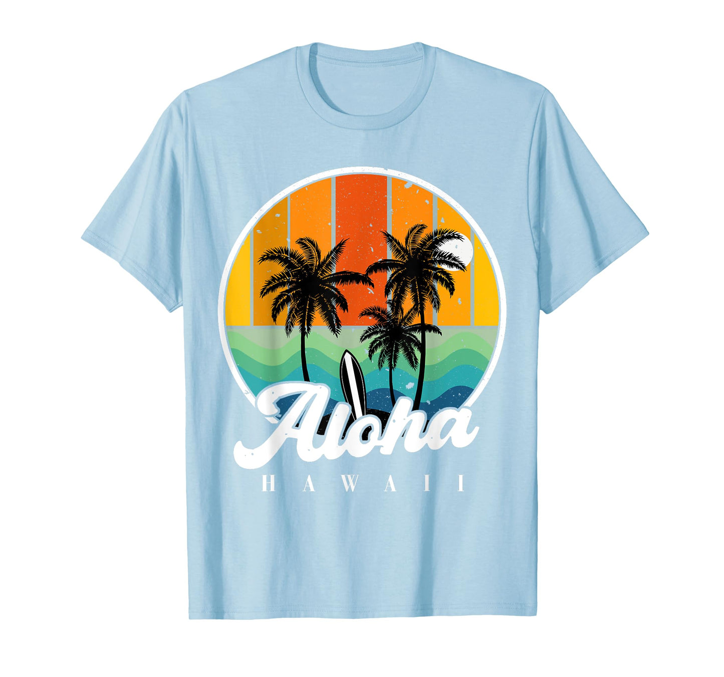 Aloha Hawaiian-Shirt Palm Beach Hawaii Kids Youth Teen Girl T-Shirt