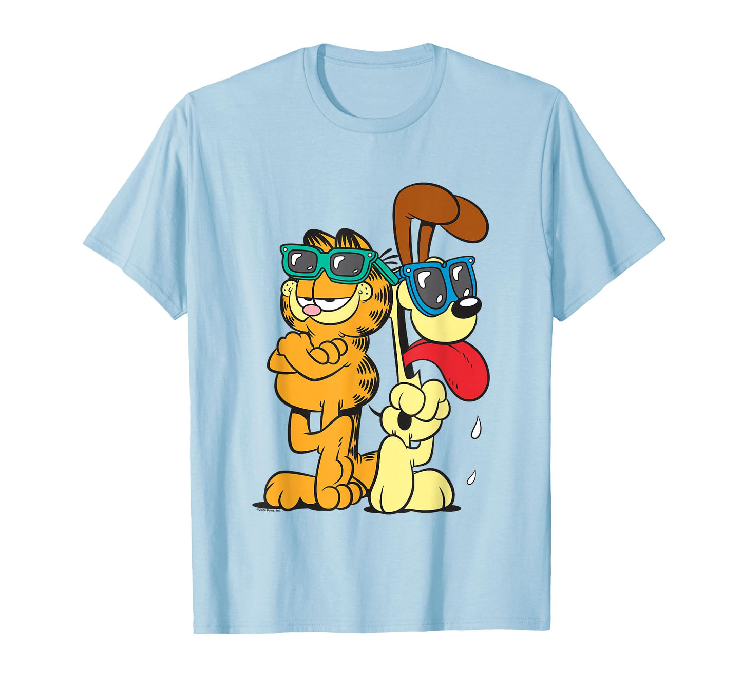 Garfield & Odie Wearing Shades Cool Shot T-Shirt