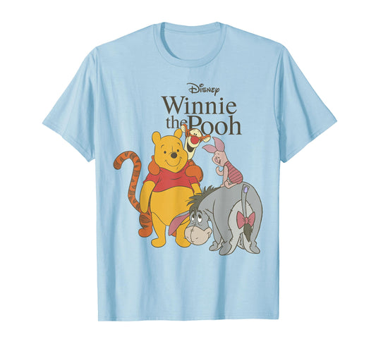 Disney Winnie The Pooh Classic Best Friend Group Shot T-Shirt