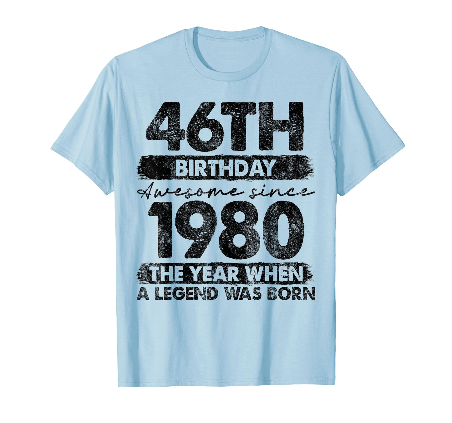 46 Year Old Gifts Vintage 1980 Limited Edition 46th Birthday T-Shirt