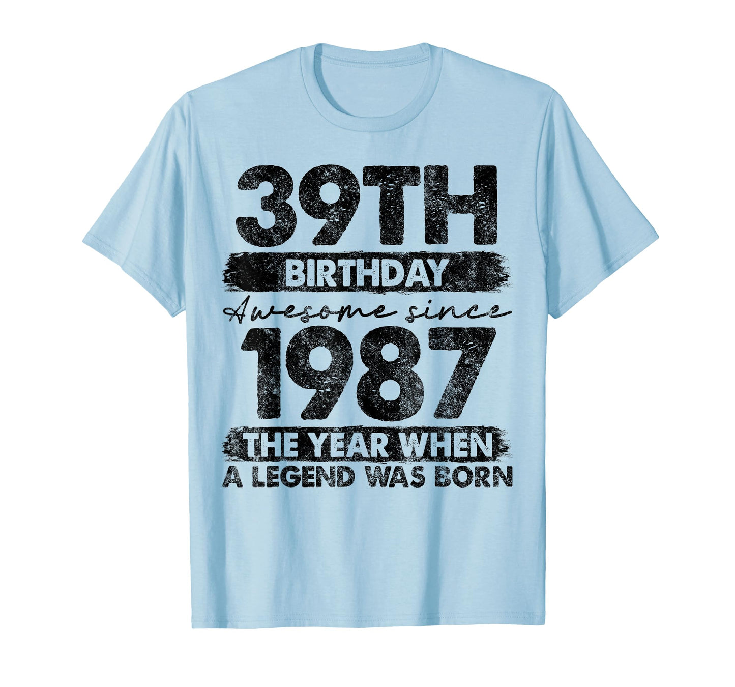39 Year Old Gifts Vintage 1987 Limited Edition 39th Birthday T-Shirt