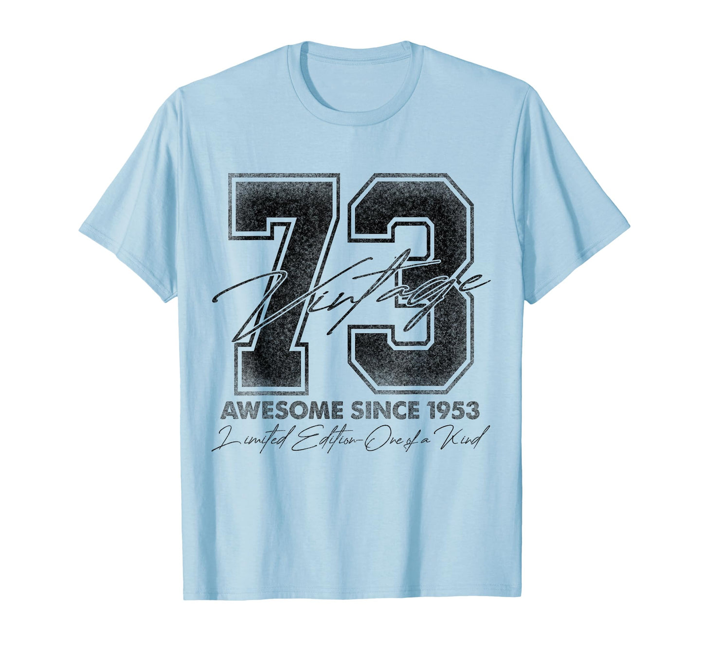 73 Year Old Gifts Vintage 1953 Limited Edition 73rd Birthday T-Shirt