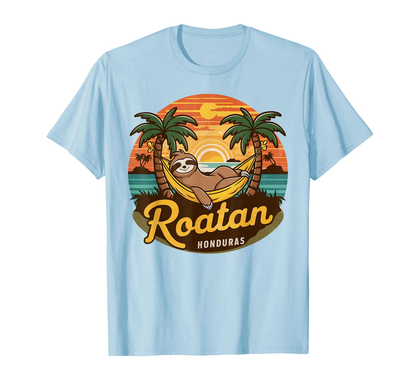 Roatan Sloth, Roatan Honduras Sloth, Roatan T-Shirt