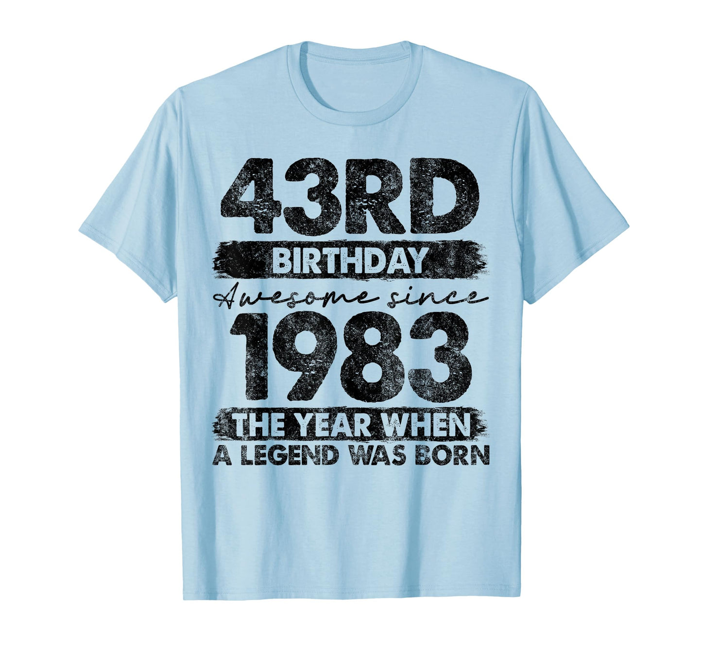 43 Year Old Gifts Vintage 1983 Limited Edition 43rd Birthday T-Shirt