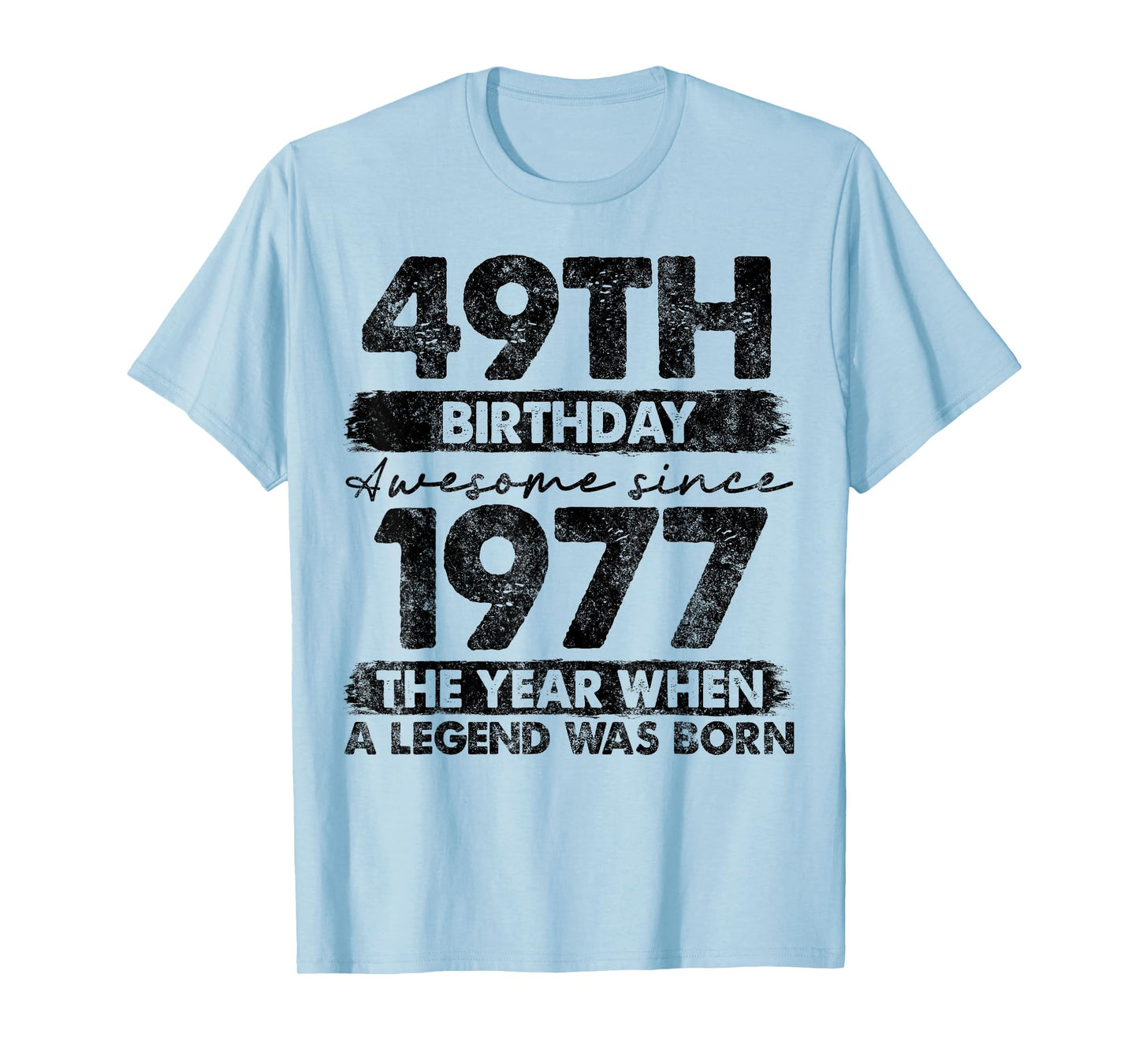 49 Year Old Gifts Vintage 1977 Limited Edition 49th Birthday T-Shirt