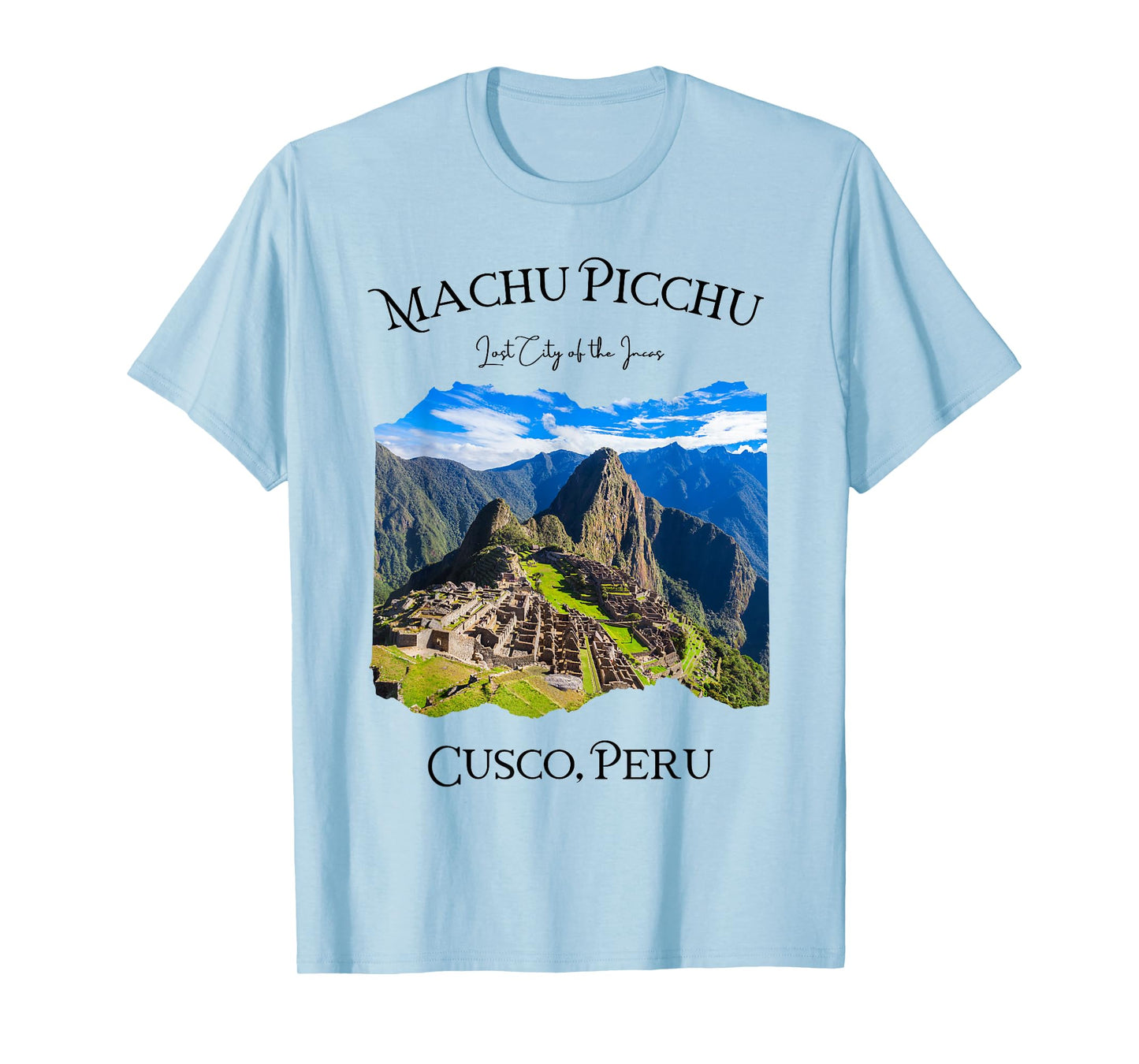 Machu Picchu Lost City of The Incas Iconic Trekking Trail T-Shirt