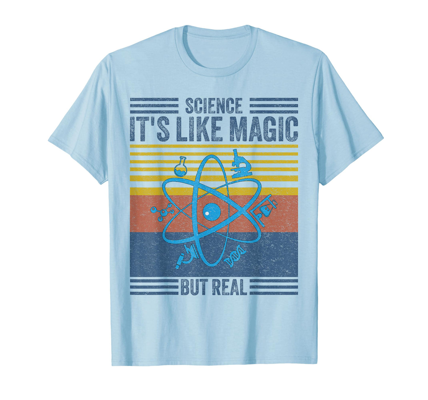 Science It's Like Magic But Real Science Teacher Geek Nerd Men Women Girls Kids T-Shirt